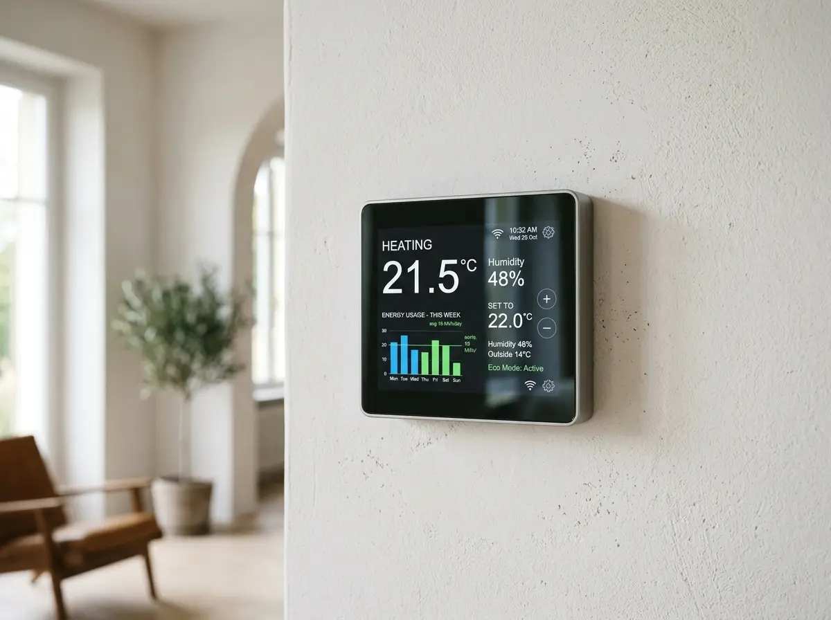 Termostato smart domotico